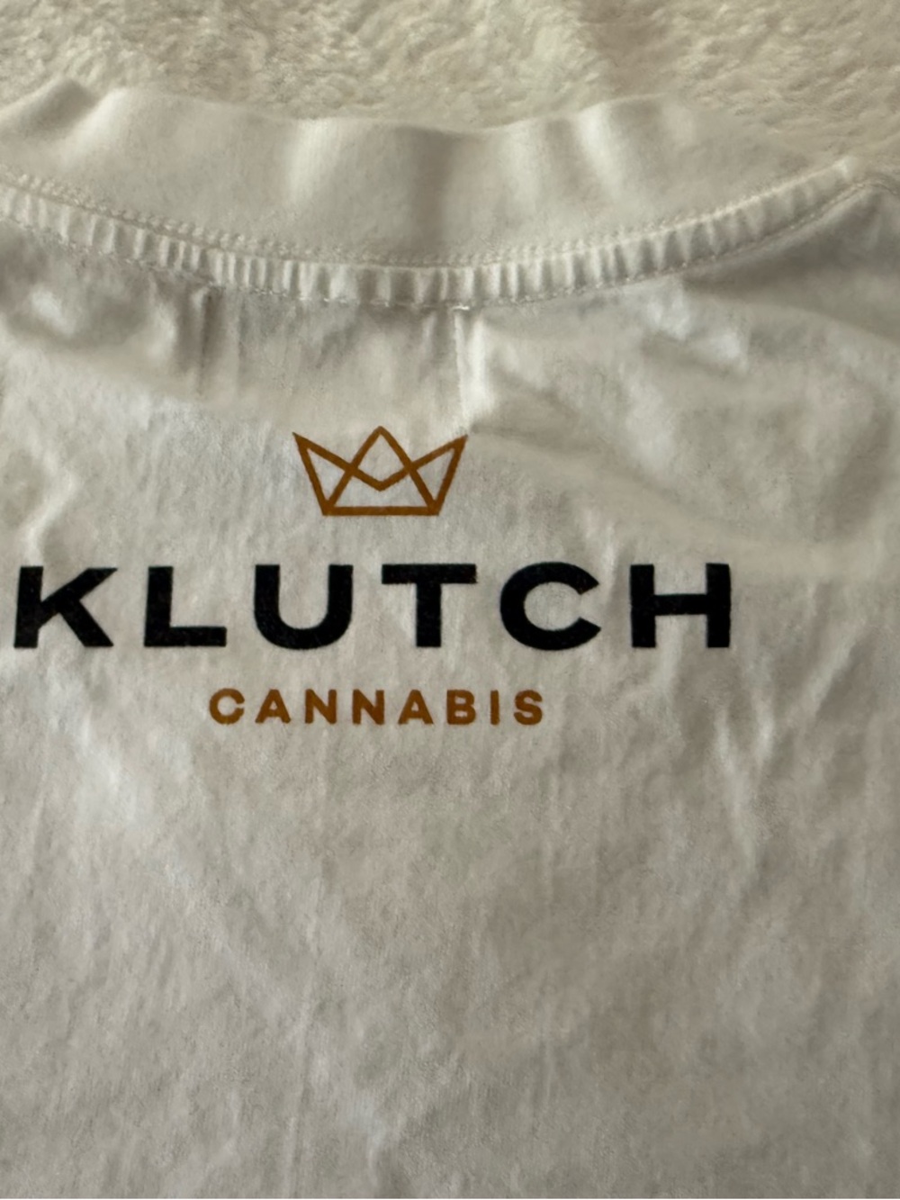 KLUTCH CANNABIS The Whiteout Tee Size XL 420 friendly - Picture 7 of 9